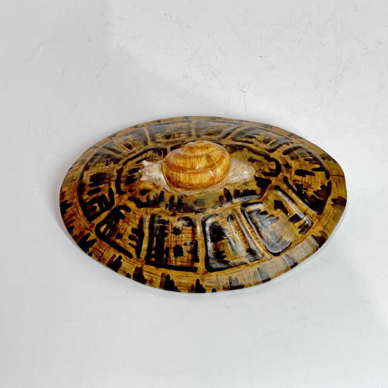 Strasbourg - Tortoise with trompe l'oeil - Manufacture Paul Hannong, about 1750-1754