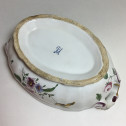 Strasbourg - Manufacture de Paul Hannong - Terrine à décor de fleurs fines - XVIIIe siècle