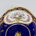 Sèvres - Ecuelle à bouillon à fond bleu nouveau - XVIIIe siècle