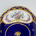 Sèvres - Ecuelle à bouillon à fond bleu nouveau - XVIIIe siècle