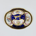 Sèvres - Ecuelle à bouillon à fond bleu nouveau - XVIIIe siècle