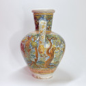 Talavera de la Reina (Tolède) - Grande jarre à décor de scène de chasse aux oiseaux - 1680-1700