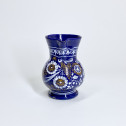 Nevers - Petit pichet en faïence à fond bleu persan - XVIIe siècle - Vers 1650