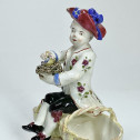Strasbourg - Paul Hannong period - double Saleron - eighteenth century