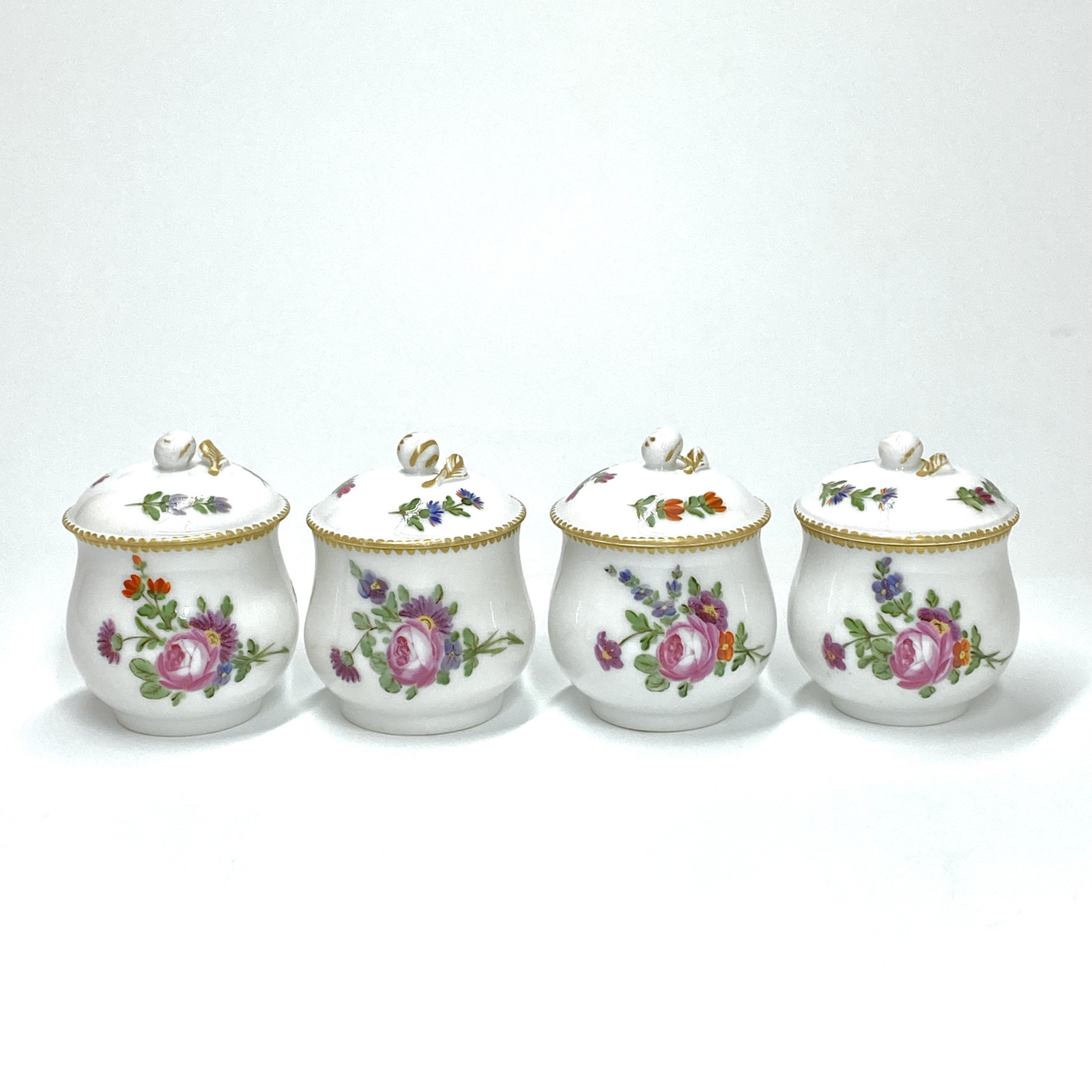 Paris - Manufacture du Comte d´Artois - Four juice jars - Eighteenth century