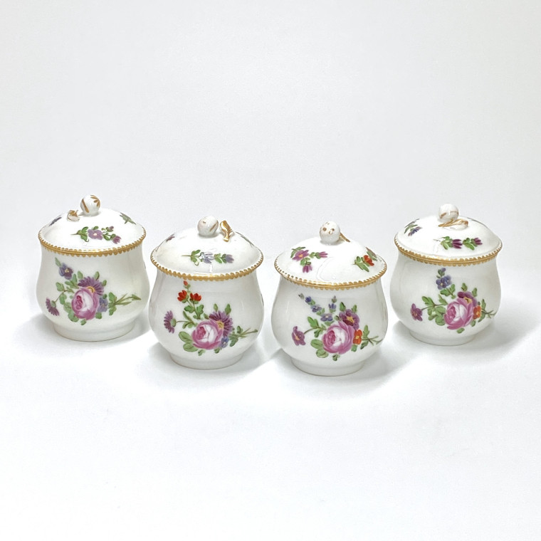Paris - Manufacture du Comte d´Artois - Four juice jars - Eighteenth century