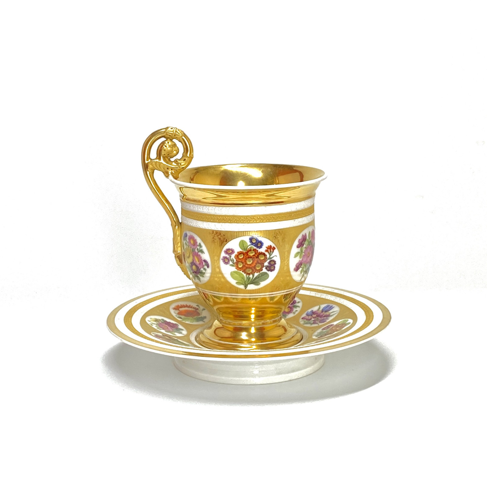 PARIS - Grande tasse à chocolat - Vers 1830