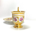 PARIS - Large chocolate cup - Circa 1830