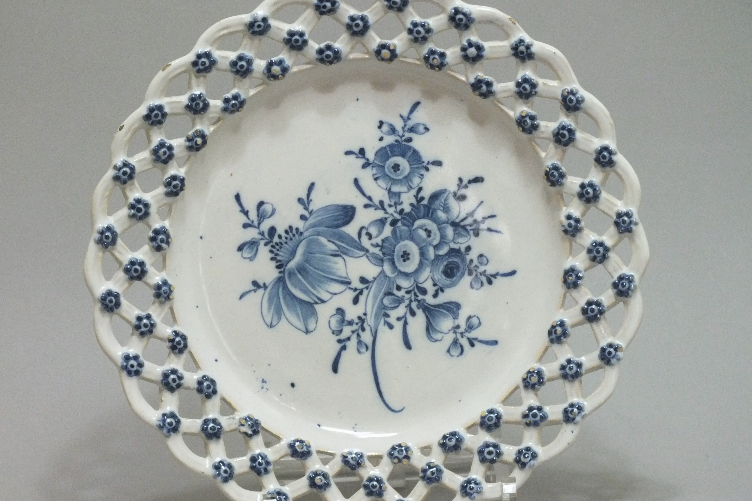 Marieberg (Sweden) - Plate lace border - Eighteenth Century