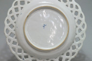 Marieberg (Suéde) - Assiette à bordure ajourée - XVIIIe Siècle