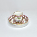 Sèvres – Tasse et sa soucoupe à décor de scènes maritimes - XVIIIe siècle