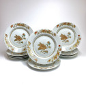 Chine - Suite de douze assiettes - Époque Qianlong