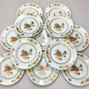 Chine - Suite de douze assiettes - Époque Qianlong