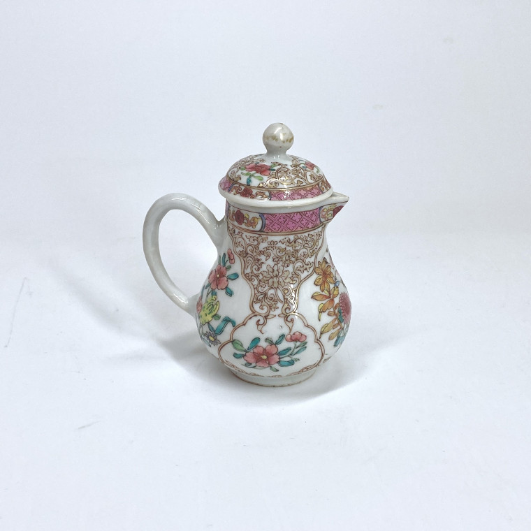 Chine - Crémier en porcelaine de la famille rose - Époque Yongzheng (1723-1735)