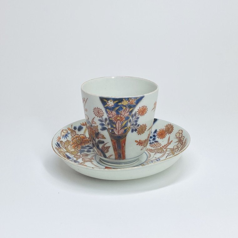 Japan (Arita) Large goblet with Imari decoration - Eighteenth century