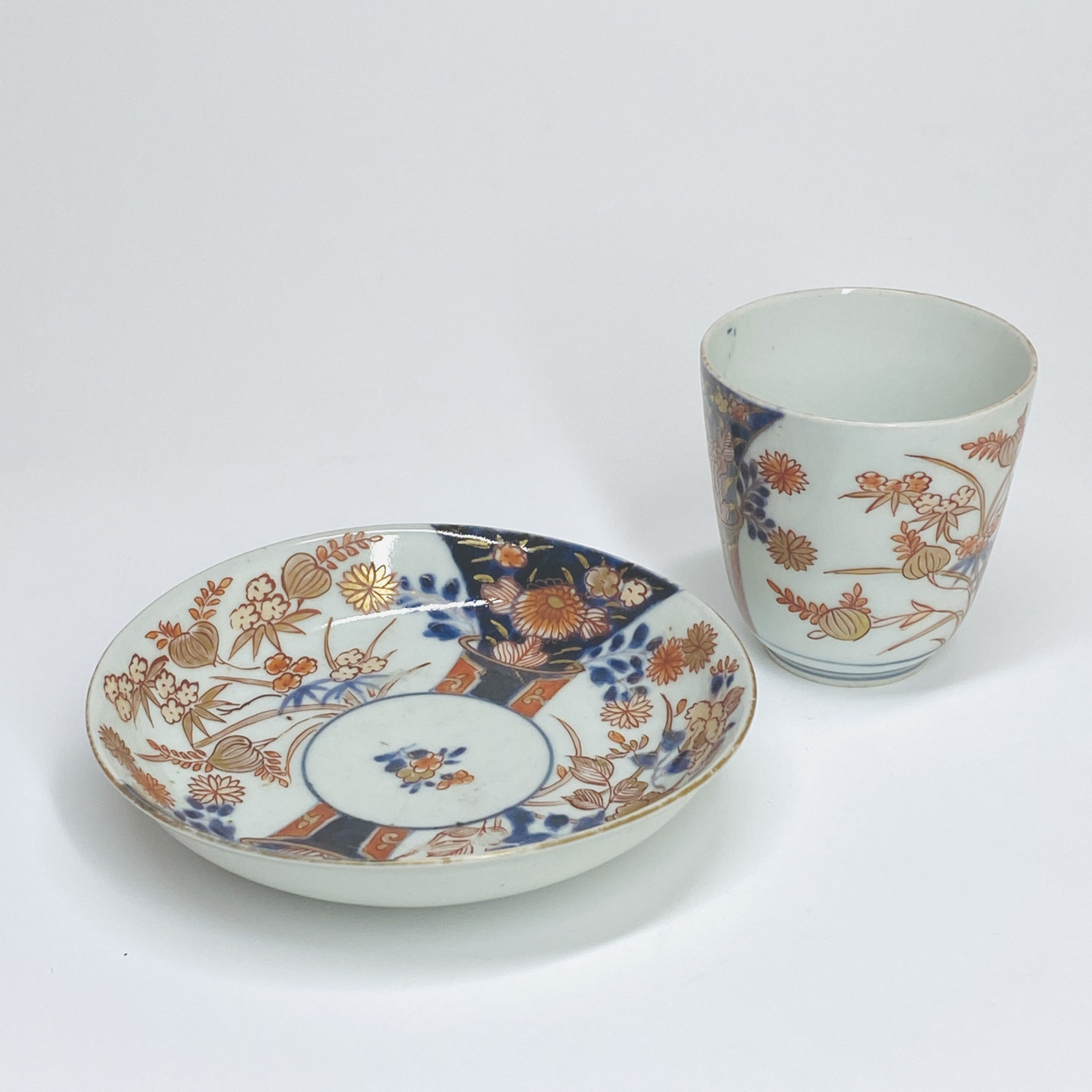 Japan (Arita) Large goblet with Imari decoration - Eighteenth century