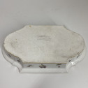 Aiguière et son bassin en porcelaine de Paris. Époque révolutionnaire.