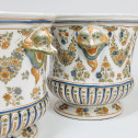 Marseille - Pair of bottle coolers - Eighteenth century