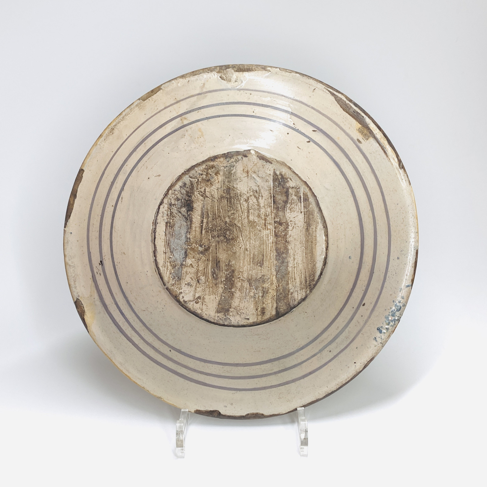 Montelupo (Italie) - Plat au cavalier - XVIIe siècle