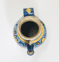 Rare pharmacy jar in majolica from Montpellier - Seventeenth century