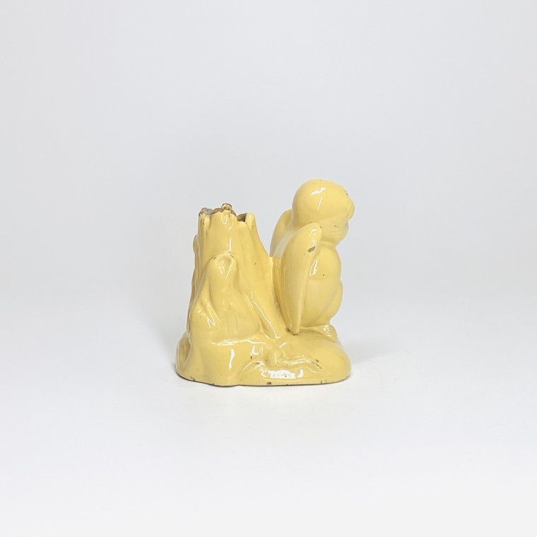 Apt ou le Castellet - Petit vase en forme de chouette - XIXe siècle