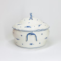 Arras - Terrine in soft porcelain, decoration with the twig - eighteenth century
