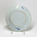 Chine - Paire d’assiettes en porcelaine de la famille verte - Époque Kangxi(1662-1722)