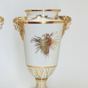 Lille - Pair of vases with grisaille decoration - Eighteenth century