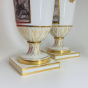 Lille - Paire de vases à décor de grisaille - XVIIIe siècle