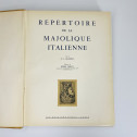 Chompret - Le répertoire de la Majolique Italienne - 2 volumes - 1949