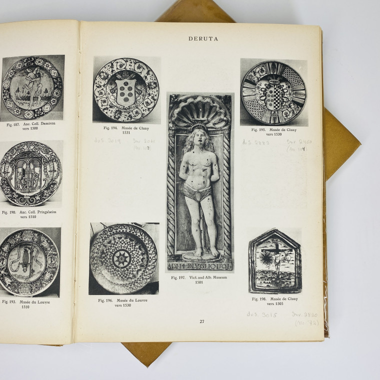 Chompret - The repertoire of Italian Majolica - 2 volumes - 1949