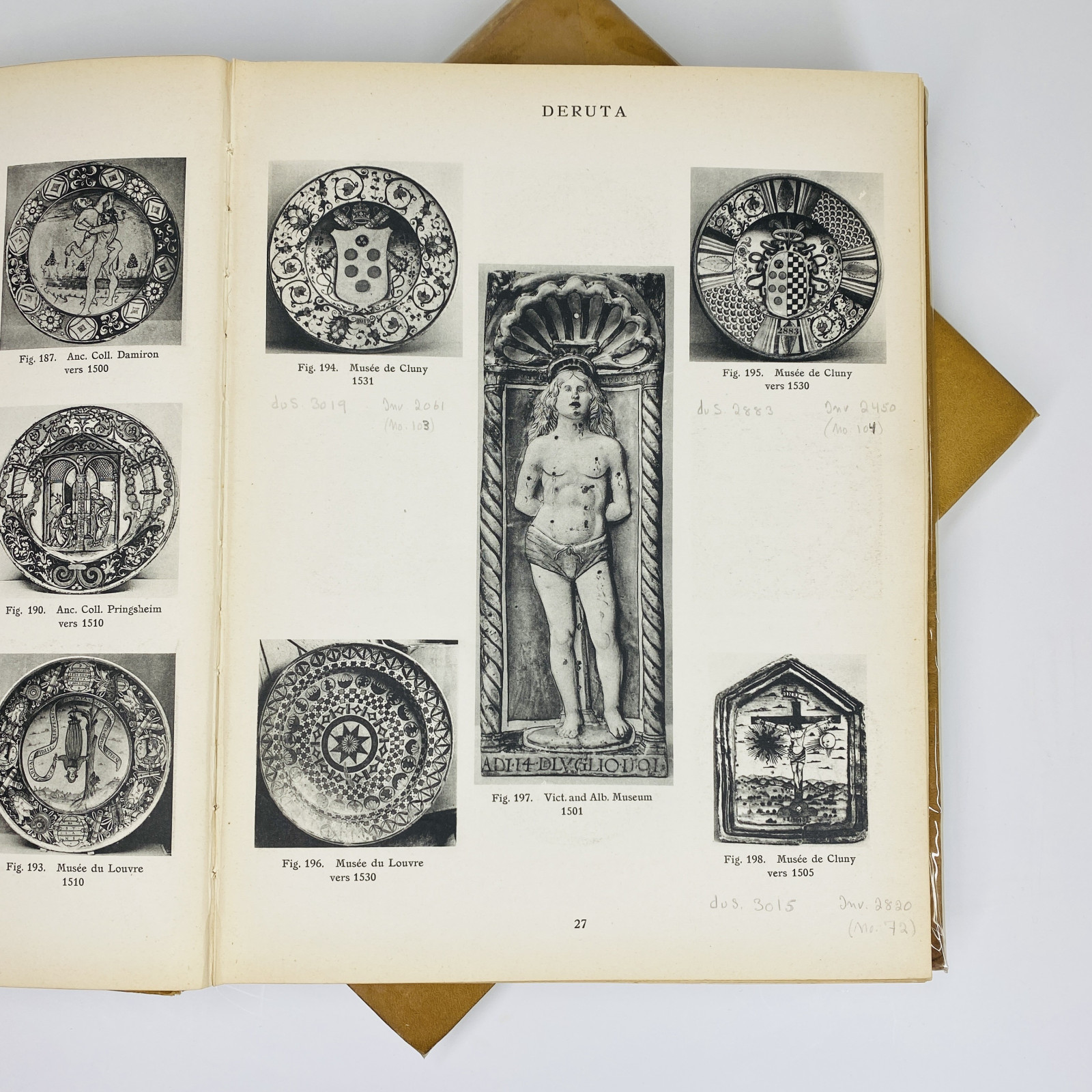 Chompret - Le répertoire de la Majolique Italienne - 2 volumes - 1949