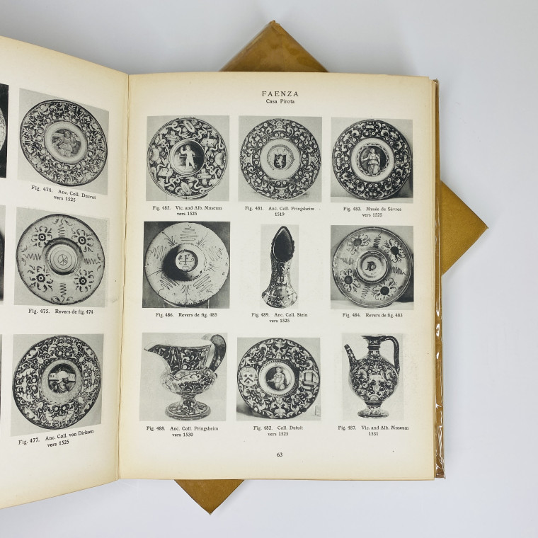 Chompret - Le répertoire de la Majolique Italienne - 2 volumes - 1949
