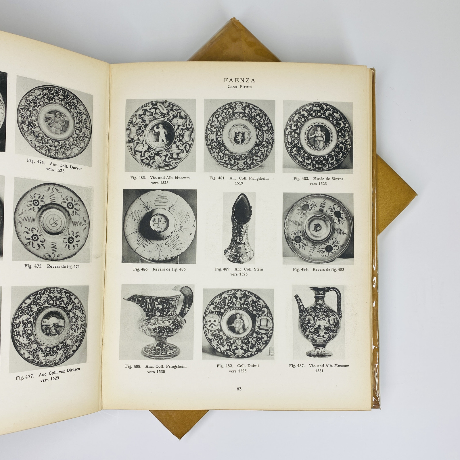 Chompret - Le répertoire de la Majolique Italienne - 2 volumes - 1949