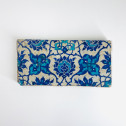 Iznik - Carreau en bleu et turquoise - Deuxième quart du XVIe siècle