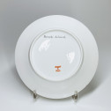 Paris (Nast) - Six assiettes en porcelaine à décor d'oiseaux - Début du XIXe siècle