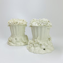 Saint-Cloud - Pair of potpourri baskets - Eighteenth century
