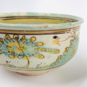 Talavera - Two cups decorated with a wader and a hare - Second half of the Seventeenth century