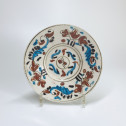 Kutahya (Turquie ottomane) - Trois coupelles à décor floral - XVIIIe siècle