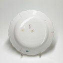 Marseille (Robert) Assiette à décor d'un bouquet de fleurs décentré - XVIIIe siècle