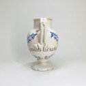 Pharmacy pot in earthenware from Lyon - Seventeenth century