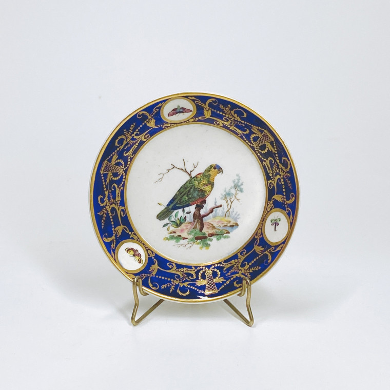 Tournai - Deux rares tasses dites "aux oiseaux de Buffon", provenant du service du duc d'Orléans - 1787-1792 - Prix sur demande.