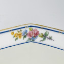 Sèvres - Salad bowl decorated with bouquets of flowers - Eighteenth century