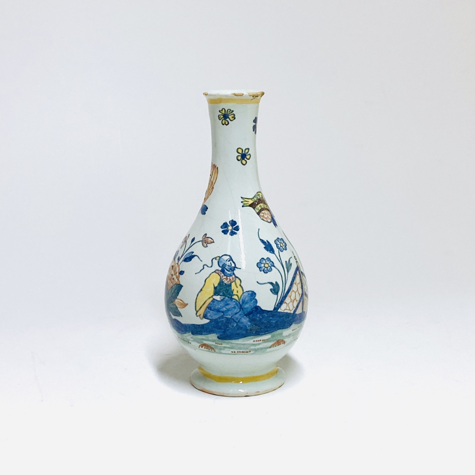 Sinceny - Vase au chinois - XVIIIe siècle