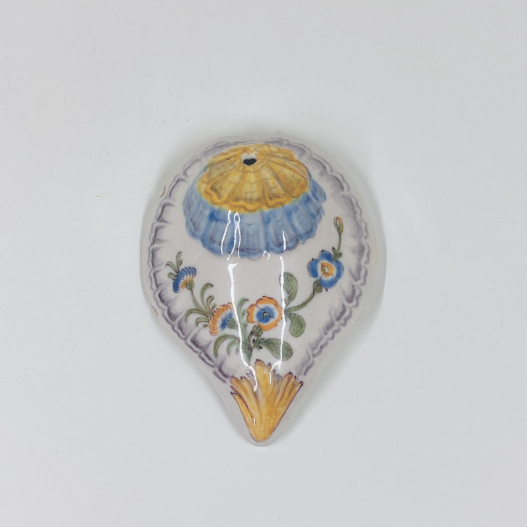 Varages - Rare pitcher decorated with a scene representing "The marriage contract" - Eighteenth century