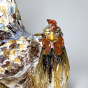 Terrine en trompe-l'oeil en forme de poule - Fin du XVIIIe siècle