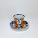 Chine - Gobelet et sa soucoupe à décor Imari - XVIIIe siècle