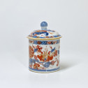 China - Ointment jar with Imari decoration - Eighteenth century